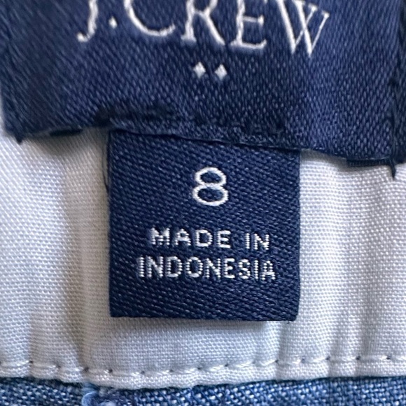 J.Crew Reimagined Chino Shorts Size 8
Blue 100% Cotton Classic Summer
Staple - Picture 8 of 8